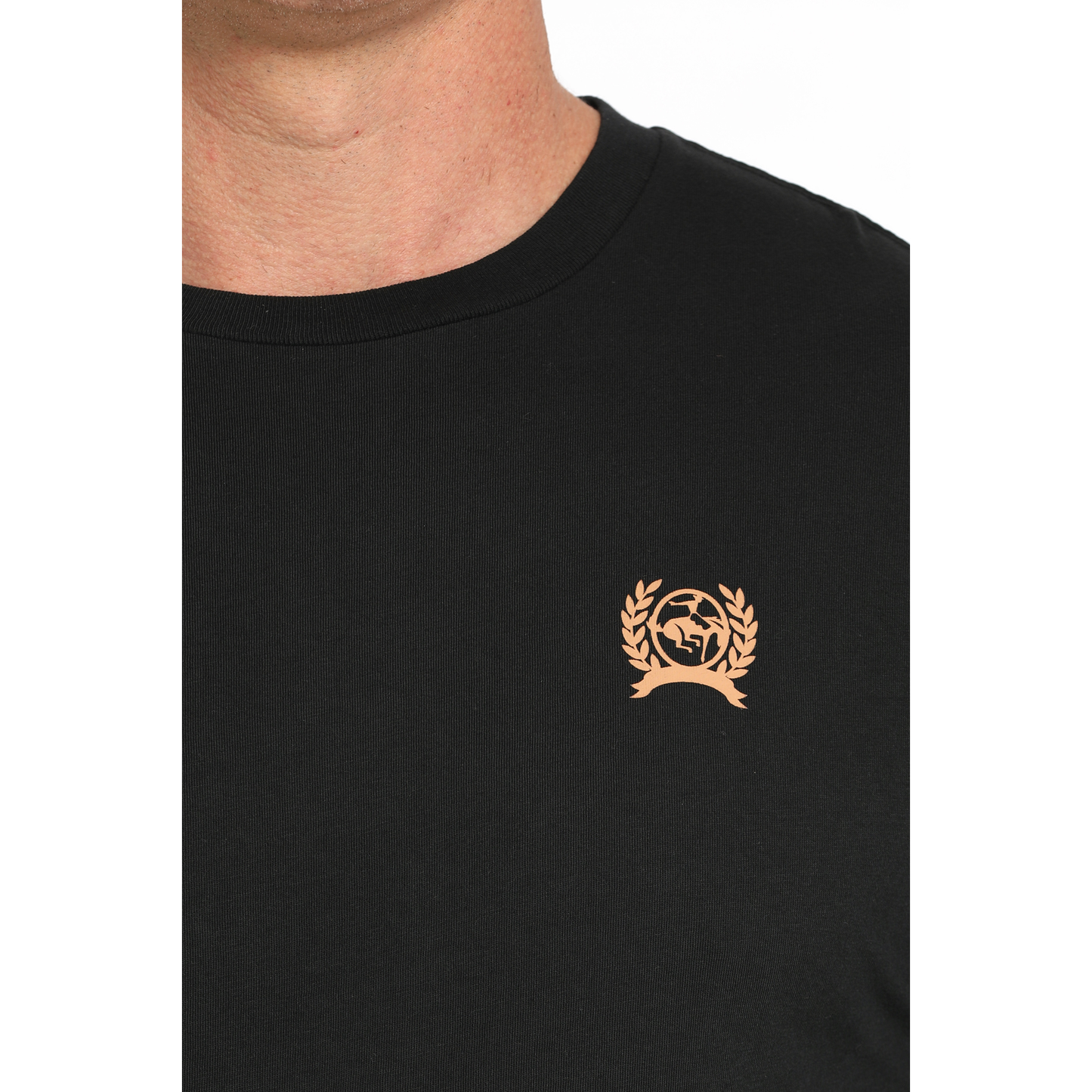 Cinch Men's Black Shootin' From The Hip Long Sleeve T-Shirt MTK1721016