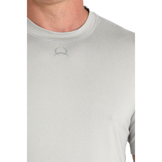 Cinch Men's Grey Arena Flex Athletic Base Layer Shirt MTK1730026