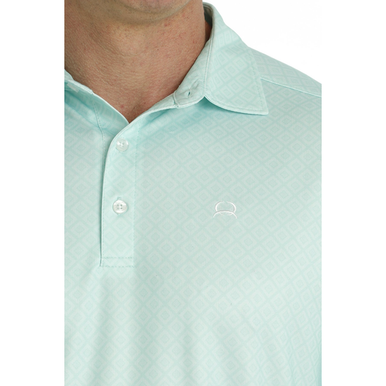 Cinch Men's Arena Flex Mint Polo Shirt MTK1863033