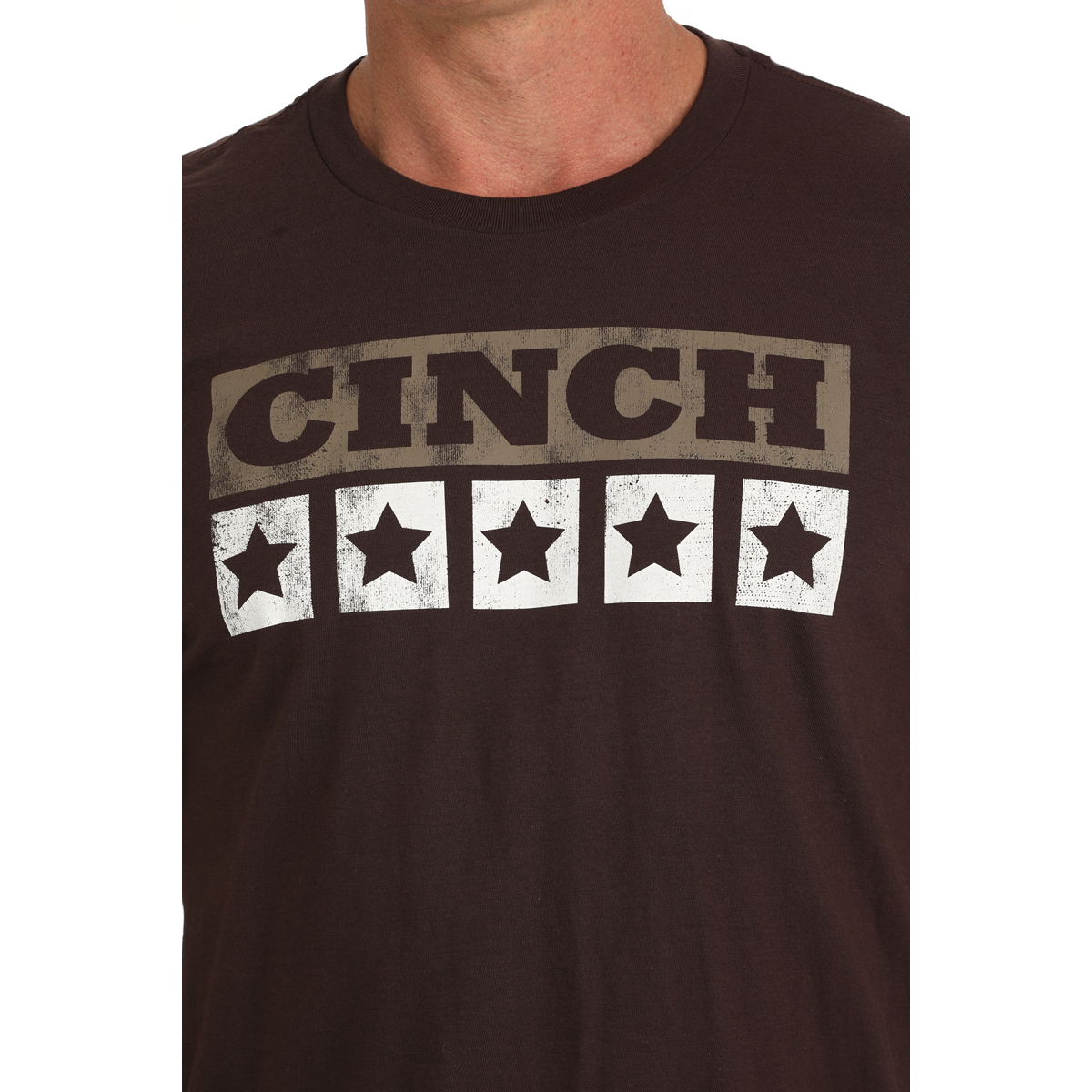 Cinch Men's Brown Logo Graphic Short Sleeve T-Shirt MTT1690660