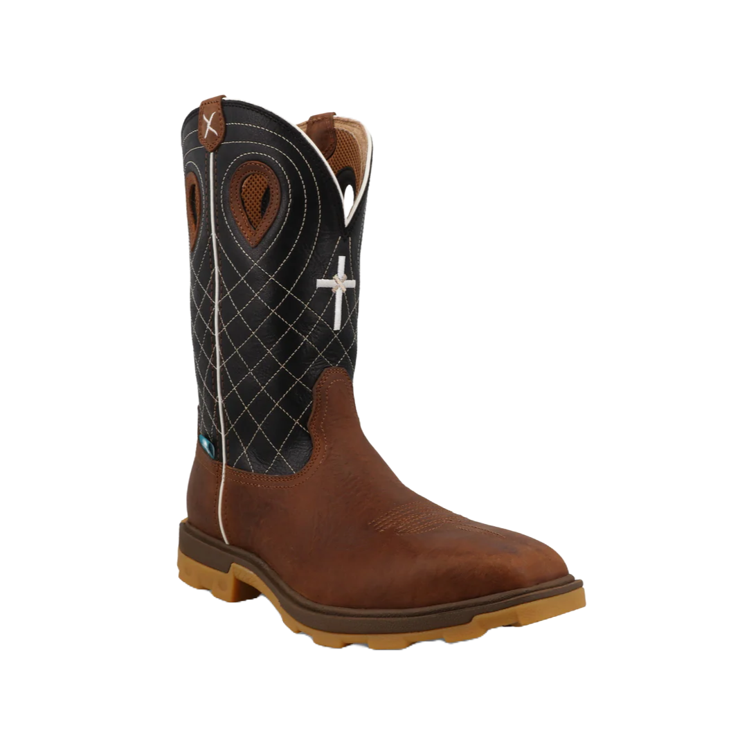 mens square toe dress boots MEN'S WESTERN COWBOY CRAZY BROWN LEATHER BOOT FOR MEN these boots offer both style and functionality The Western Shops Men's Square