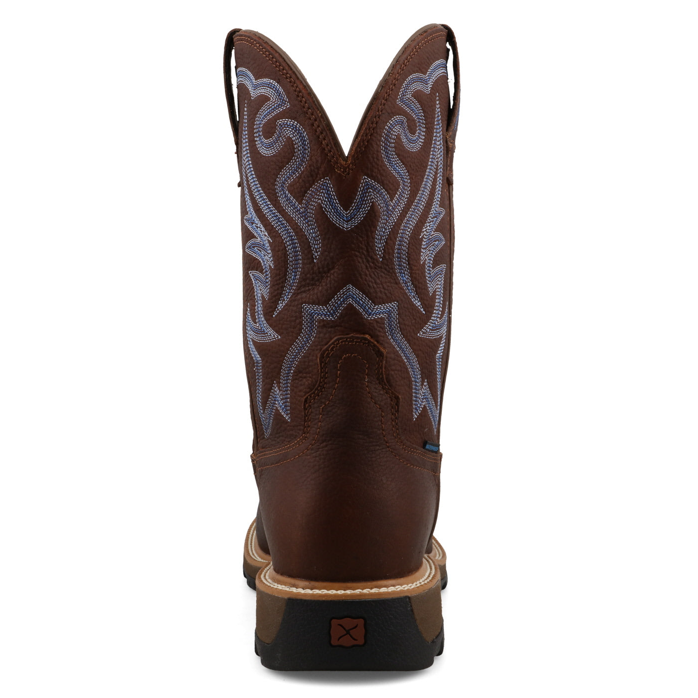 Twisted X Men's UltraLite X™ Hickory Brown Nano Toe Waterproof Work Boot MUNW005