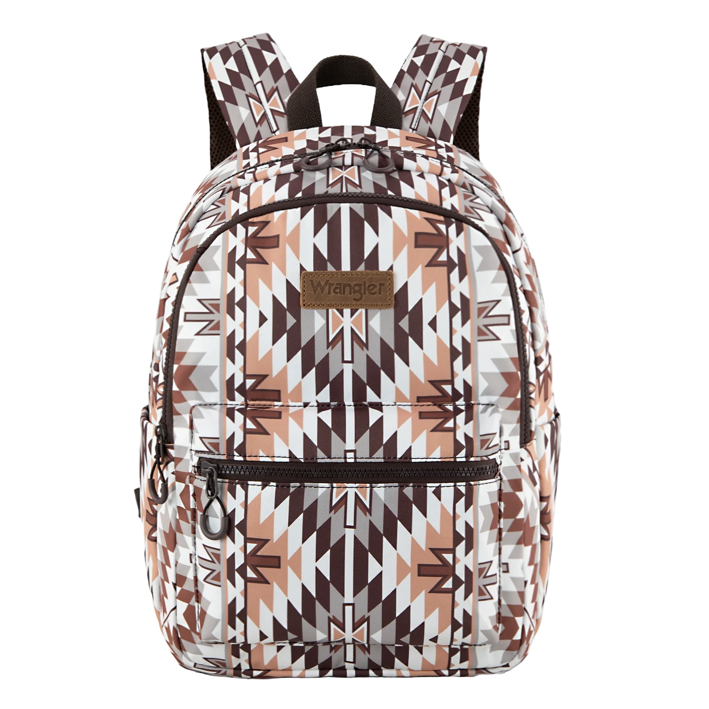Wrangler Ladies Aztec Print Brown Backpack  WG2206-9110BR