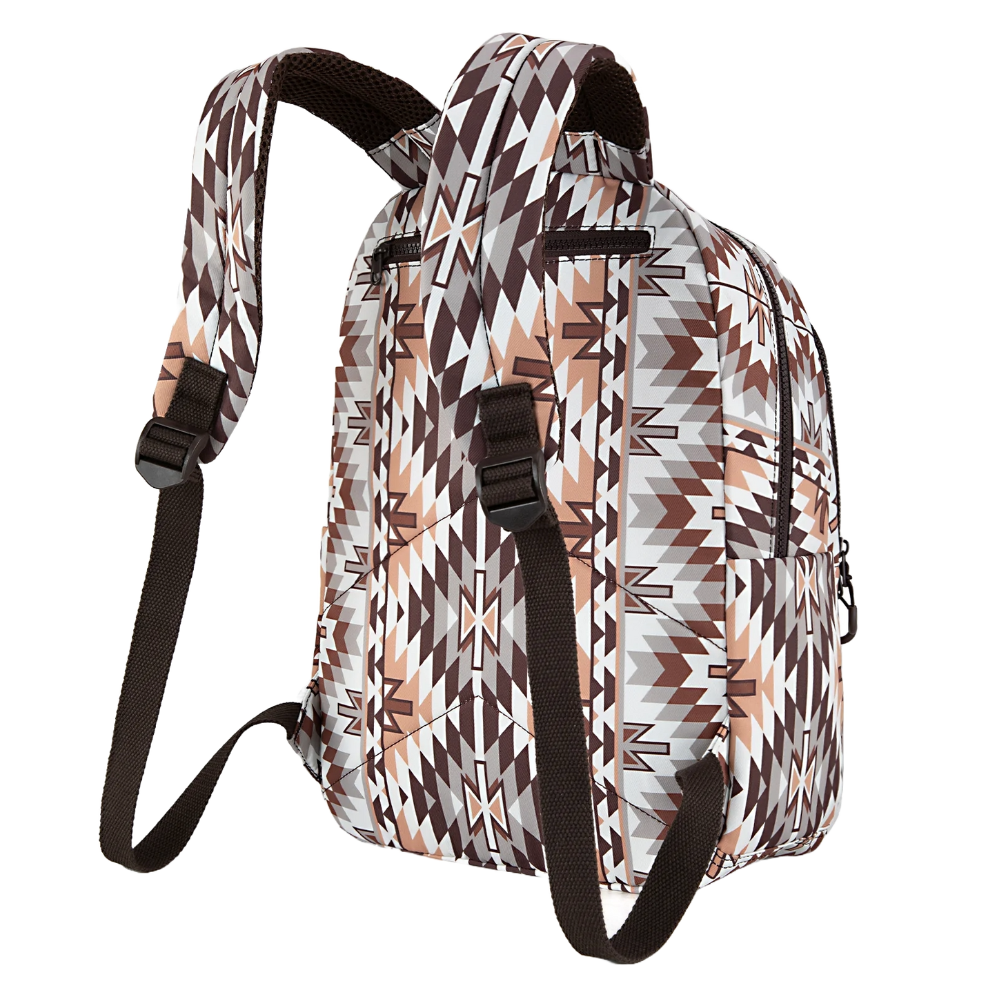 Wrangler Ladies Aztec Print Brown Backpack  WG2206-9110BR