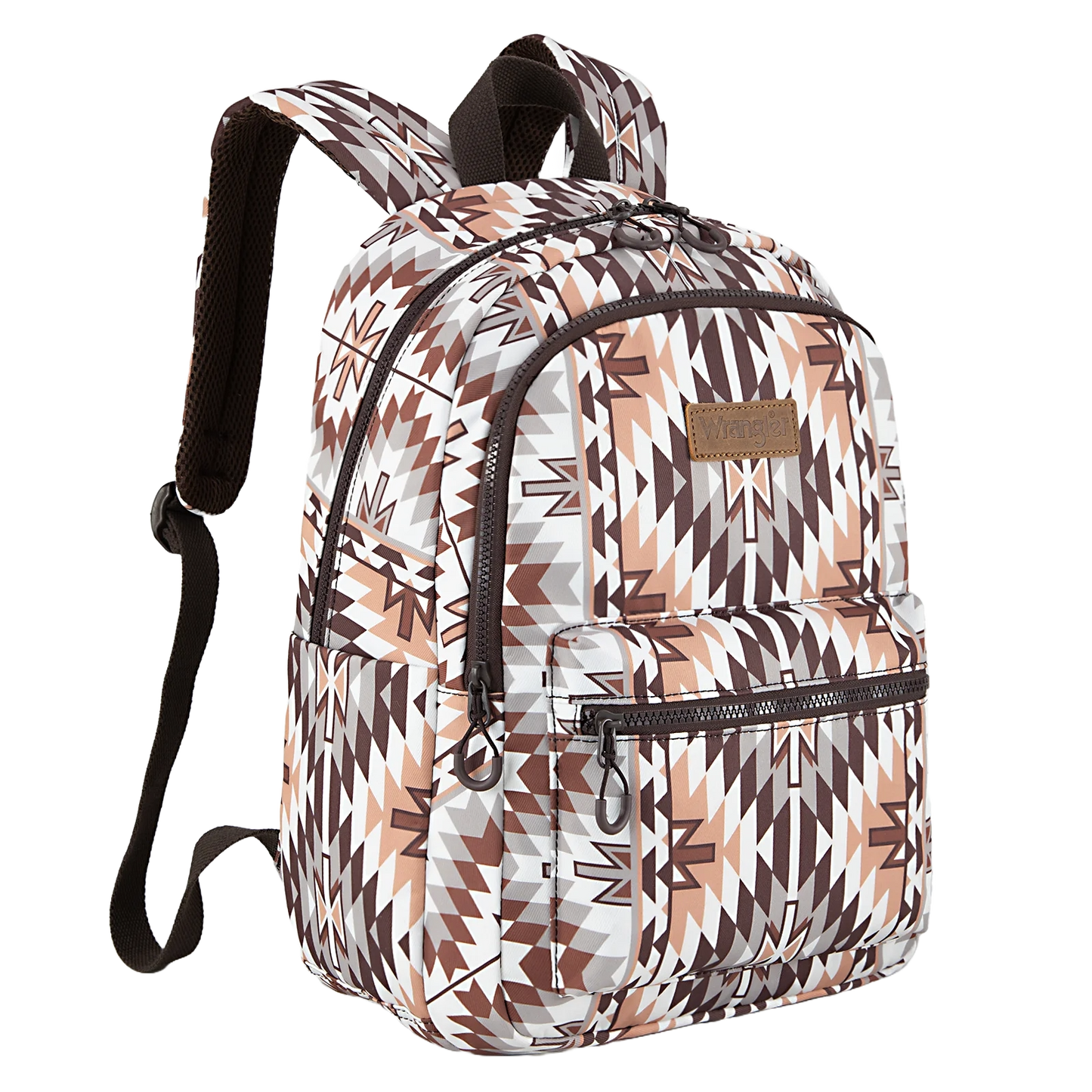 Wrangler Ladies Aztec Print Brown Backpack  WG2206-9110BR