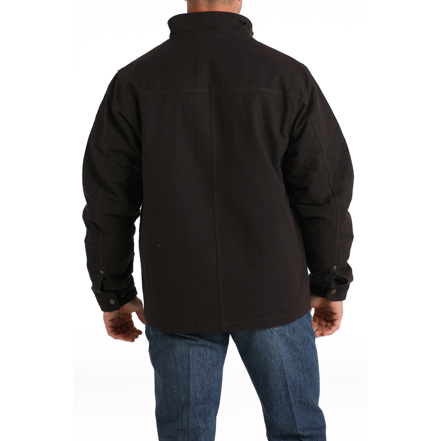 Cinch Men's Concealed Carry Canvas Brown Jacket MWJ1068004