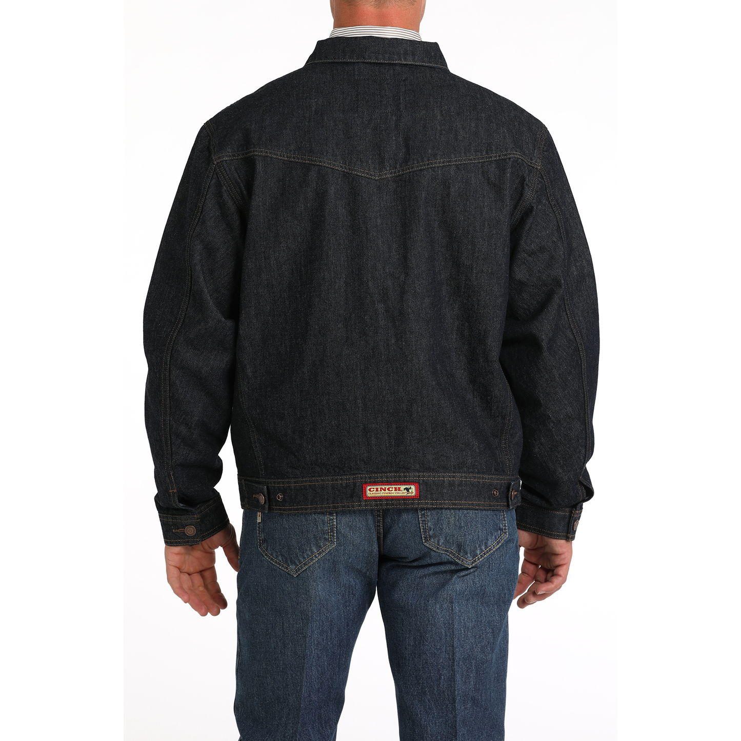 Cinch Men's Indigo Wash Button Down Denim Jacket MWJ1905001