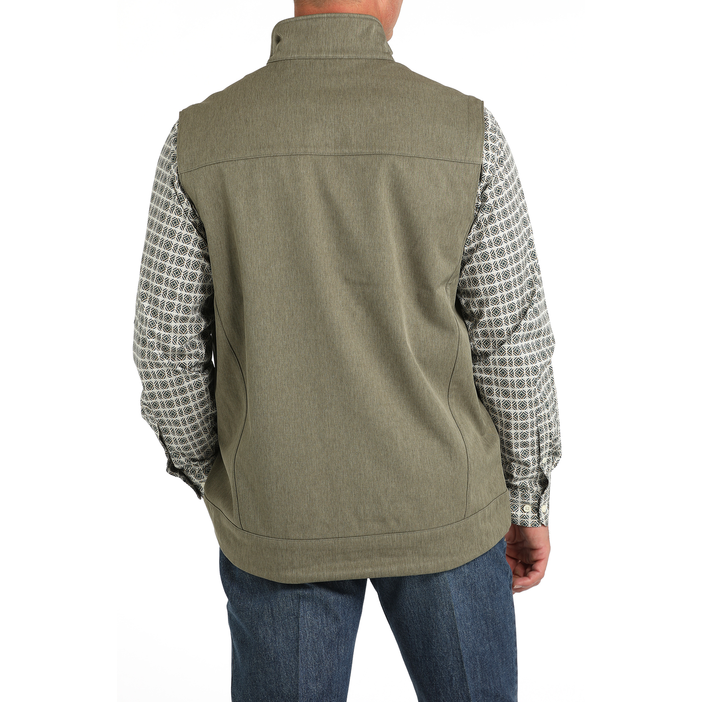 Cinch Men's Olive Bonded Vest MWV1515021