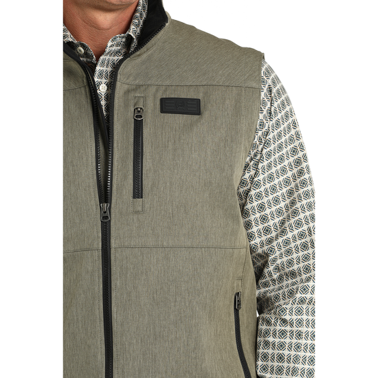 Cinch Men's Olive Bonded Vest MWV1515021