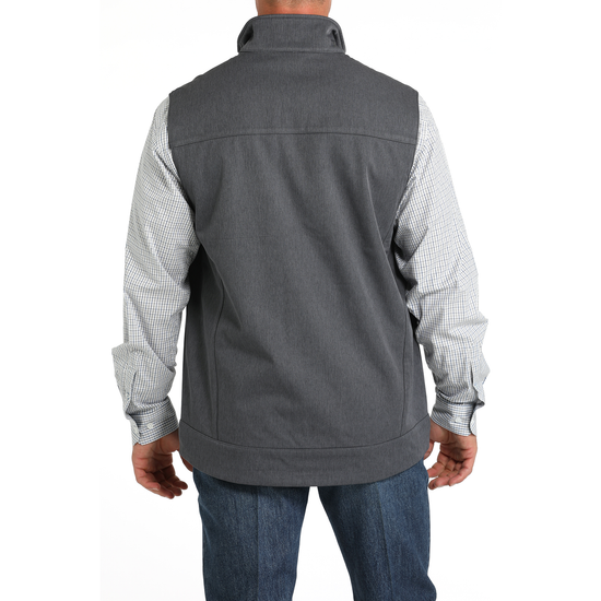 Cinch Men's Bonded Softshell Waffle Back Vest MWV1515022