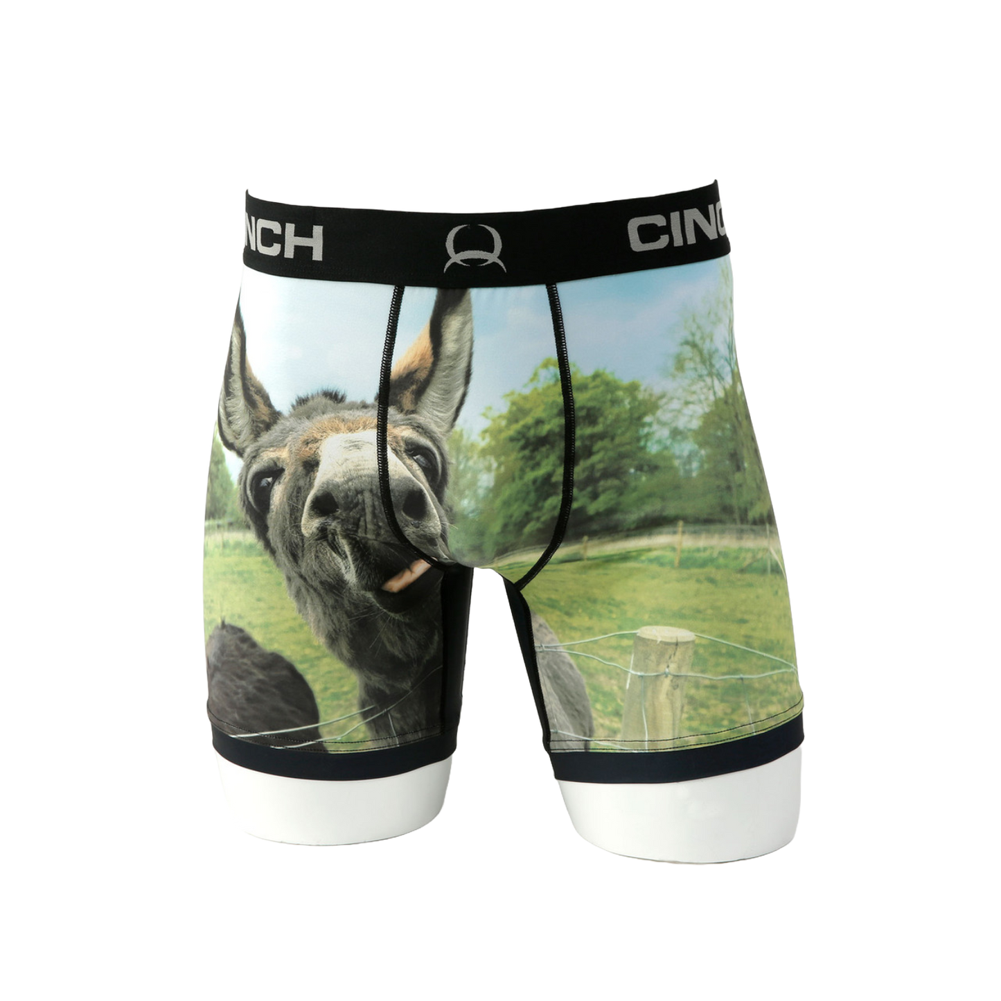 Cinch Men's 6" Donkey Print Boxer Brief MXY6009017