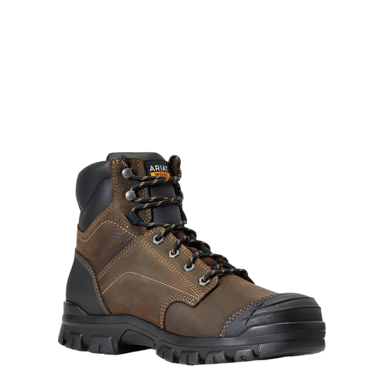 Ariat® Men's Treadfast 6" Waterproof Dark Brown Work Boots 10040266