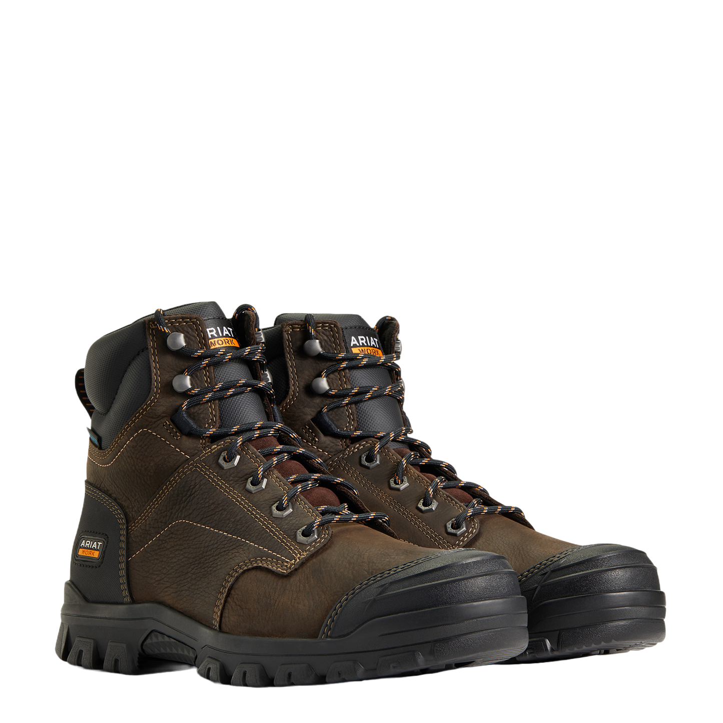 Ariat® Men's Treadfast 6" Waterproof Dark Brown Work Boots 10040266