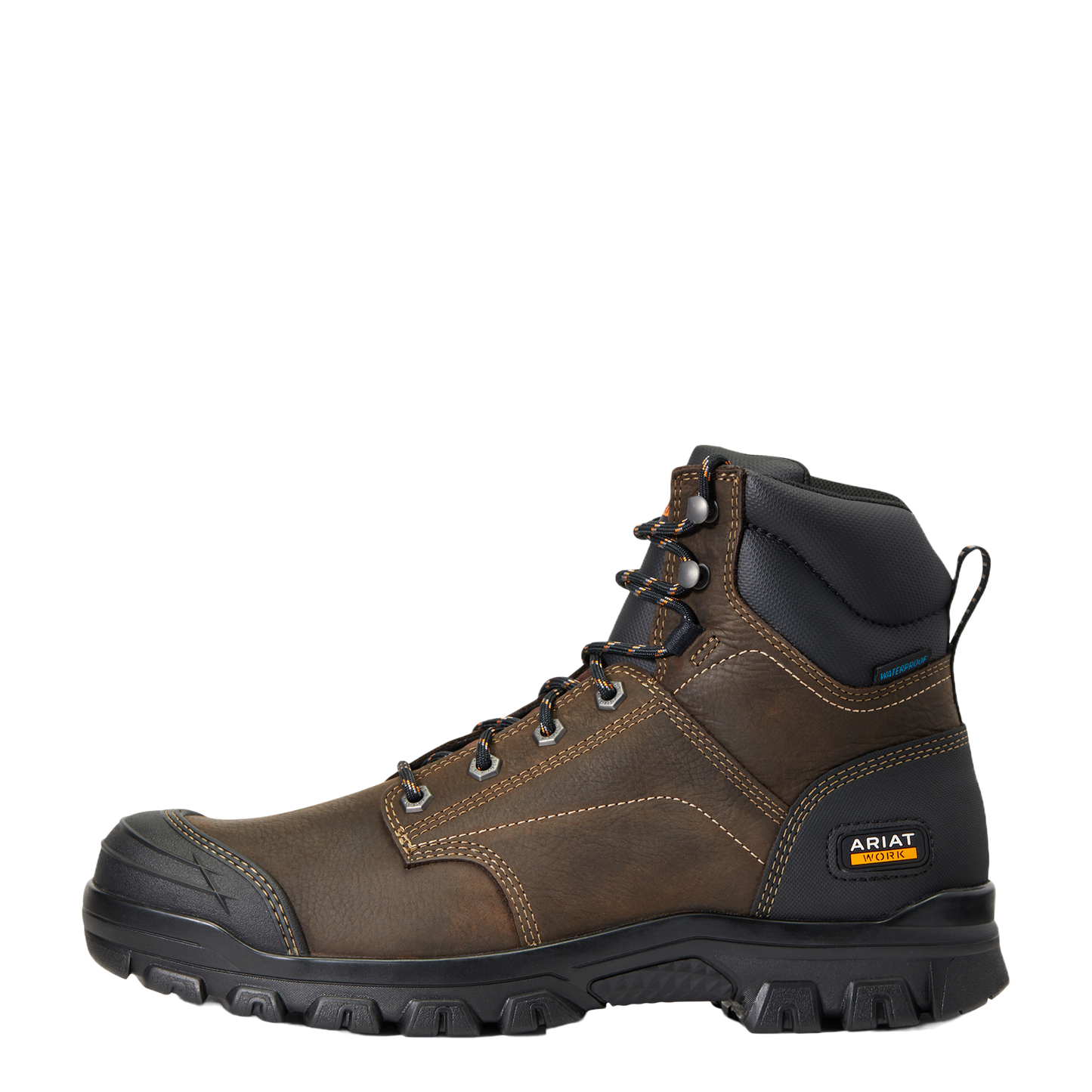 Ariat® Men's Treadfast 6" Waterproof Dark Brown Work Boots 10040266