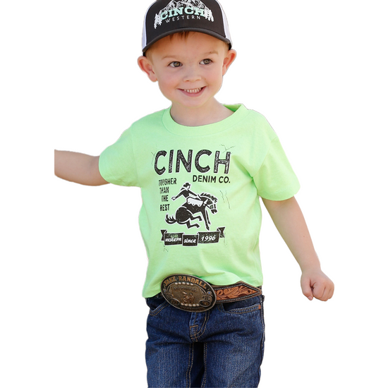 Cinch® Toddler Boy's Green Logo T-Shirt MTT7671081