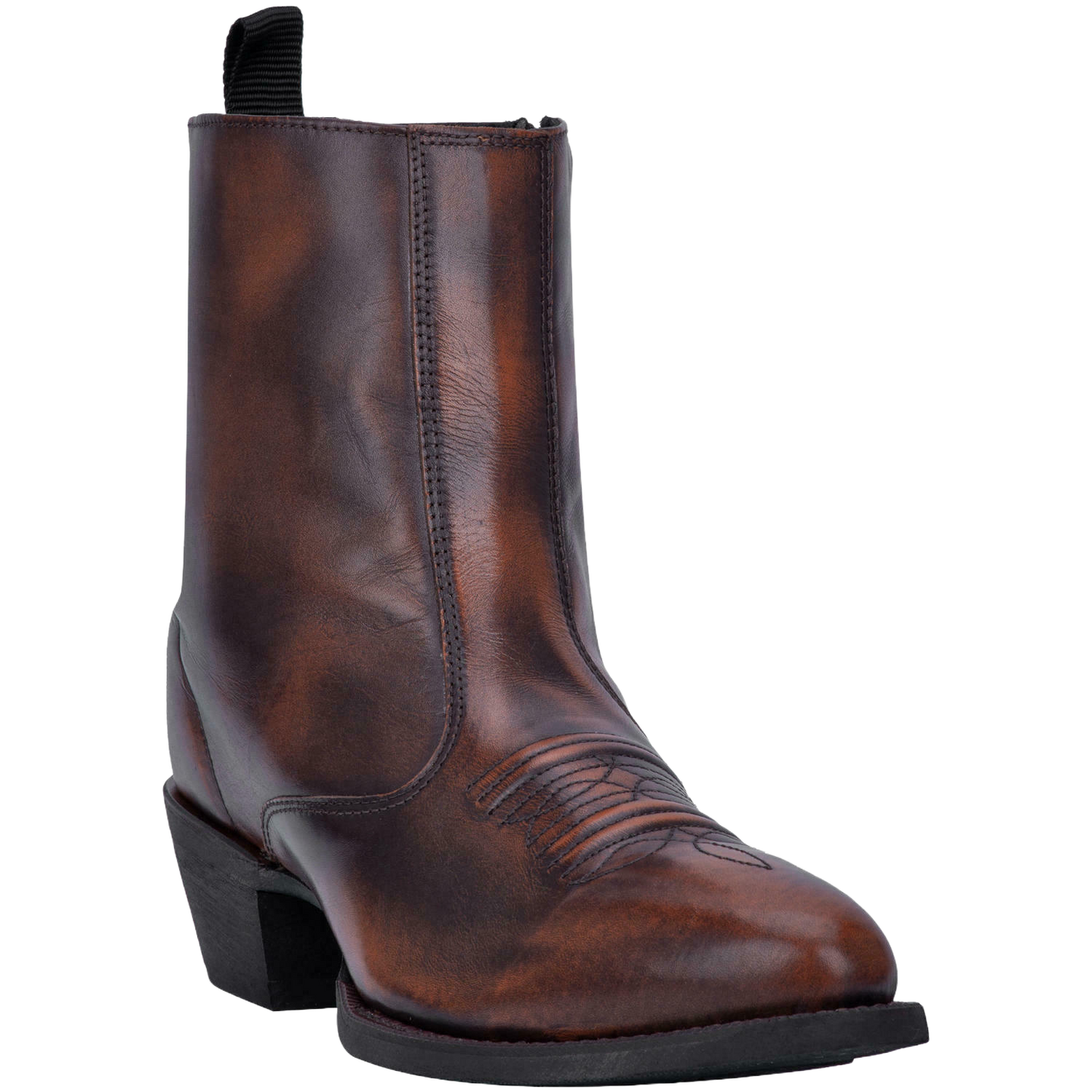 Laredo Men's Fletcher Tan Leather Ankle Boots 62074
