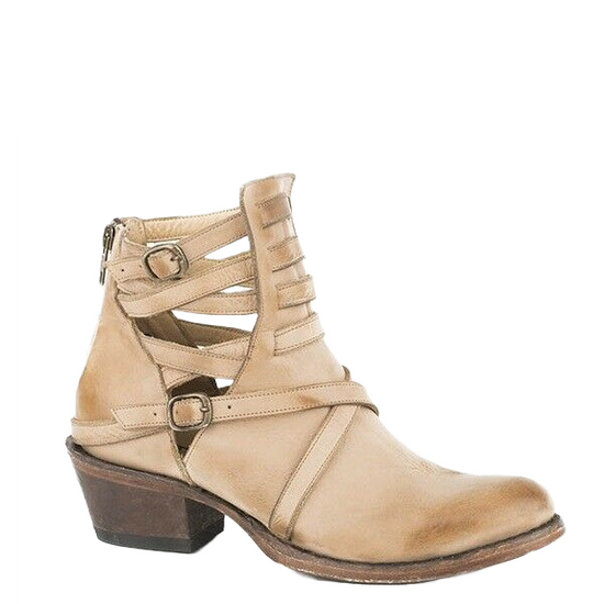 Stetson Ladies Vintage Toe Shorty Boots 12-021-5109-1126BR