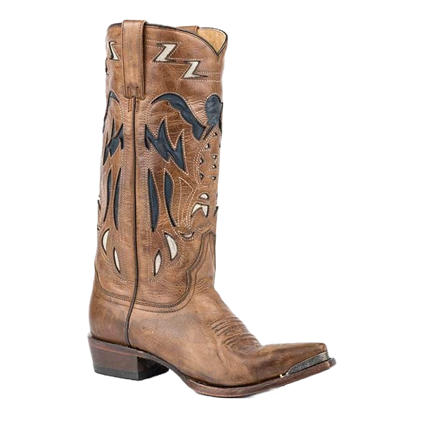 Stetson Ladies Mamie Vintage Finished Brown Boots 12-021-6105-1262
