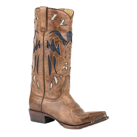 Stetson Ladies Mamie Vintage Finished Brown Boots 12-021-6105-1262