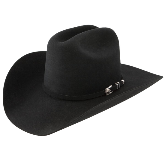 Stetson Buffalo Collection 4X Apache Black Felt Hat SBAPCH-754007