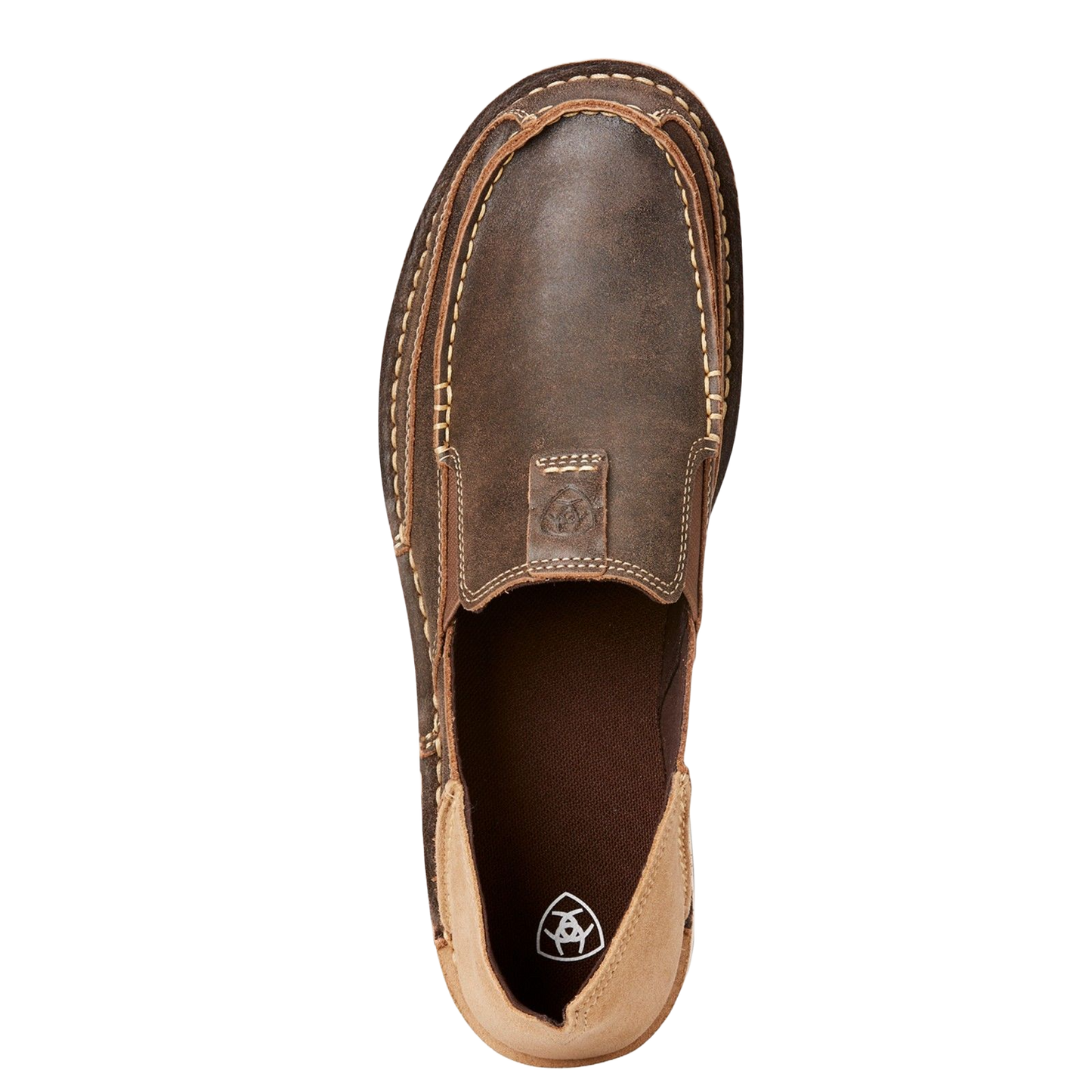 Ariat Men's Cruiser Vintage Bomber Brown Slip-On Shoes 10023208
