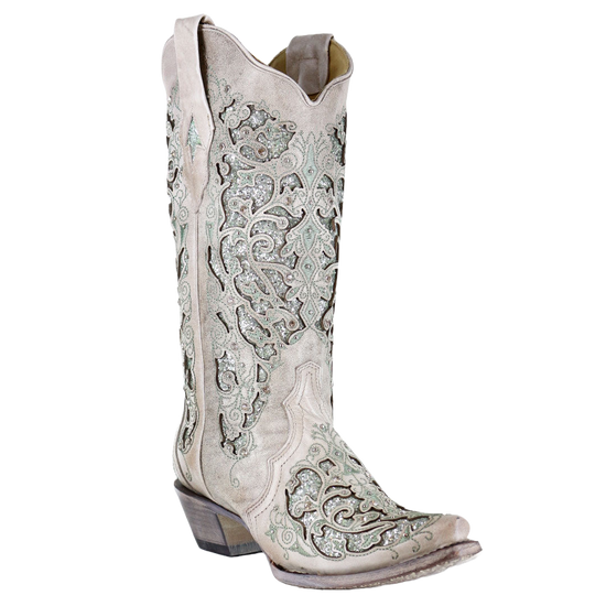 Corral white wedding sales boots