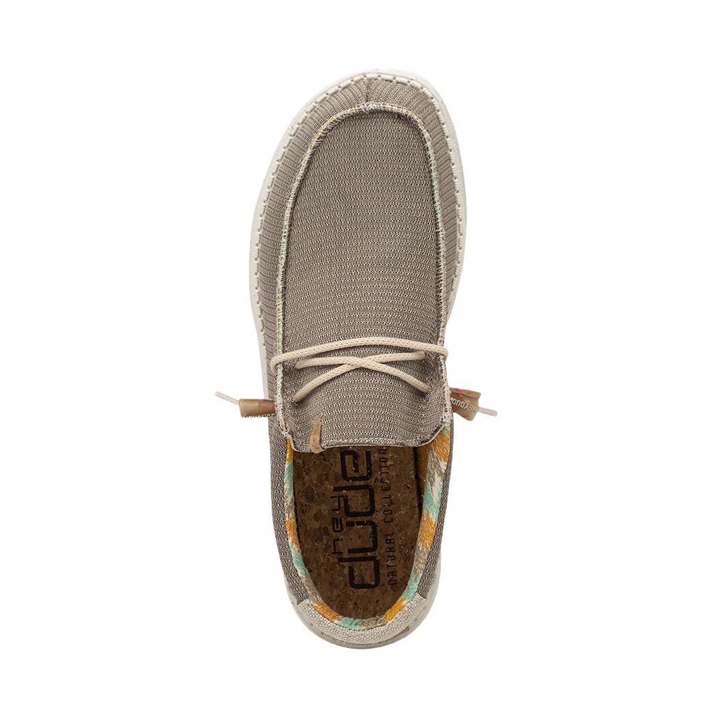 Hey Dude Men's Wally Eco Sox Desert Brown Slip On Shoes 112471581