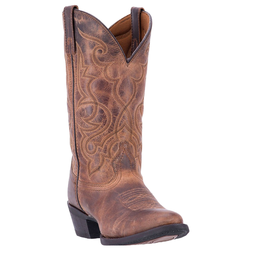Laredo Ladies Brown Embroidered Boots 51112
