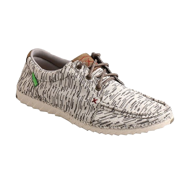 Twisted X Men's Zero-X™ White & Grey Lace-Up Shoes MZX0001