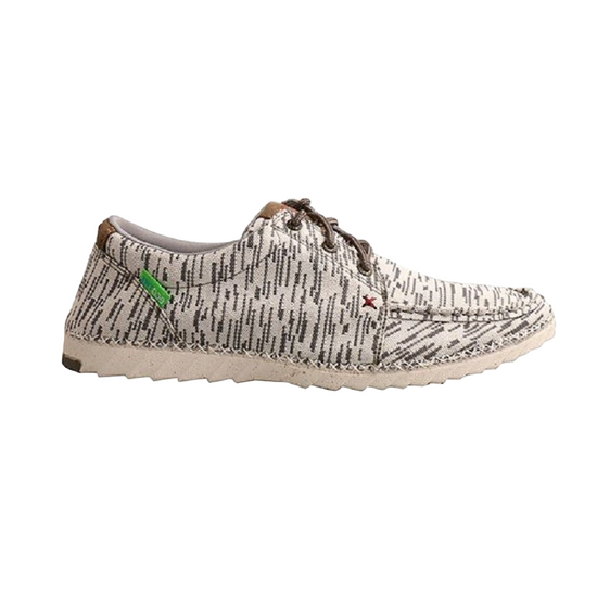 Twisted X Men's Zero-X™ White & Grey Lace-Up Shoes MZX0001