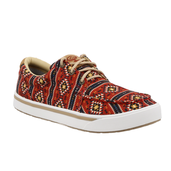 Twisted X® Men's Hooey Loper Red Multi-Color Shoes MHYC028