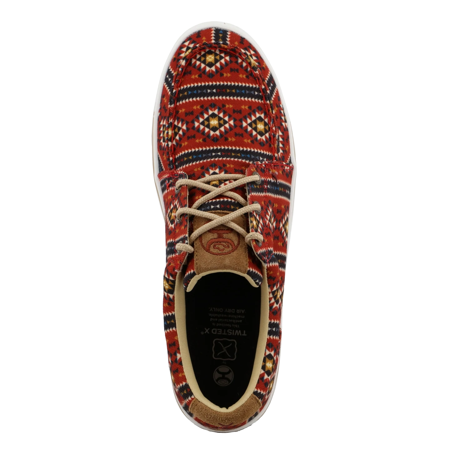 Twisted X® Men's Hooey Loper Red Multi-Color Shoes MHYC028