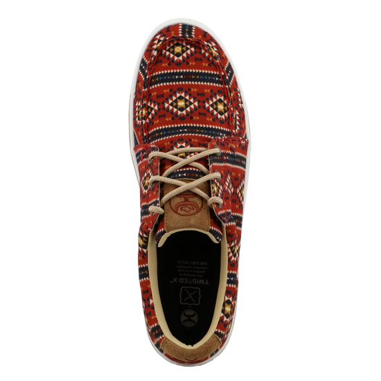 Twisted X® Men's Hooey Loper Red Multi-Color Shoes MHYC028