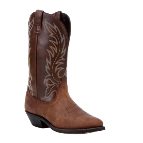 Laredo Ladies Kadi Distressed Brown Cowboy Boots 5742