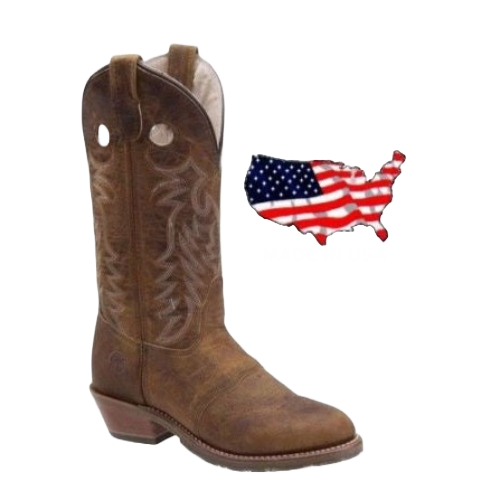 Load image into Gallery viewer, Double H Ladies Domestic Brown ICE Western Boots DH5159
