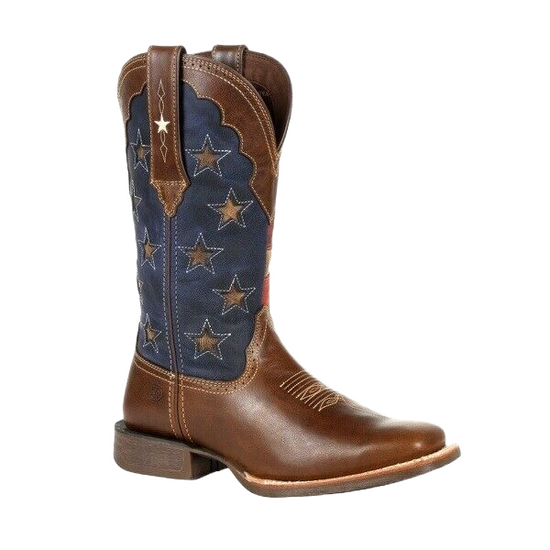 Durango® Ladies Rebel Vintage Flag Western Boots DRD0393