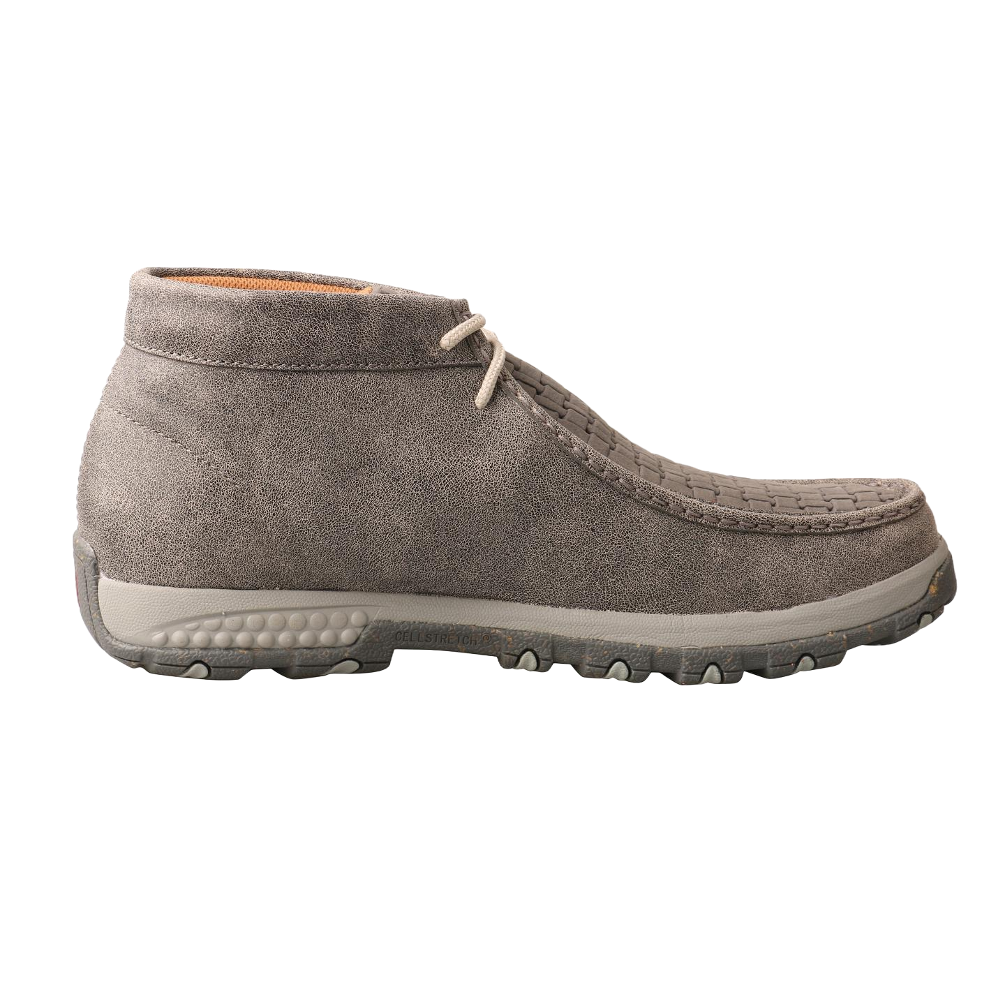 Twisted X® Men's Chukka Driving Moc Grey Pull On Shoes MXC0015