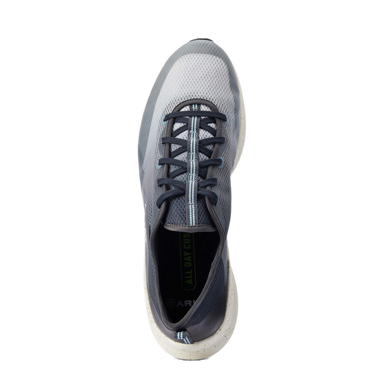 Ariat Men's Shift Runner Smokey Grey Lace Up Sneakers 10042570