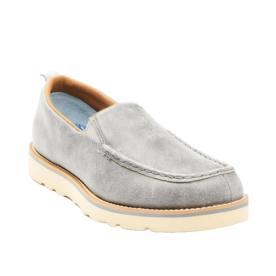 Wrangler Men's Casual Grey Slip On Wedge Shoes KMC0010
