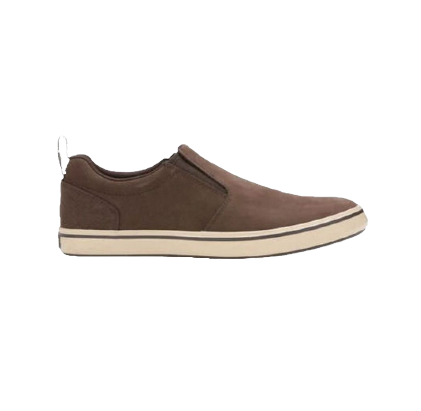 XTRATUF® Men's Sharkbyte Leather Deck Chocolate Slip On Shoes 22501