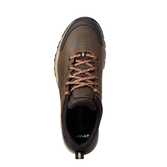 Ariat Men's Skyline Low Waterproof Distressed Brown Shoes 10038300