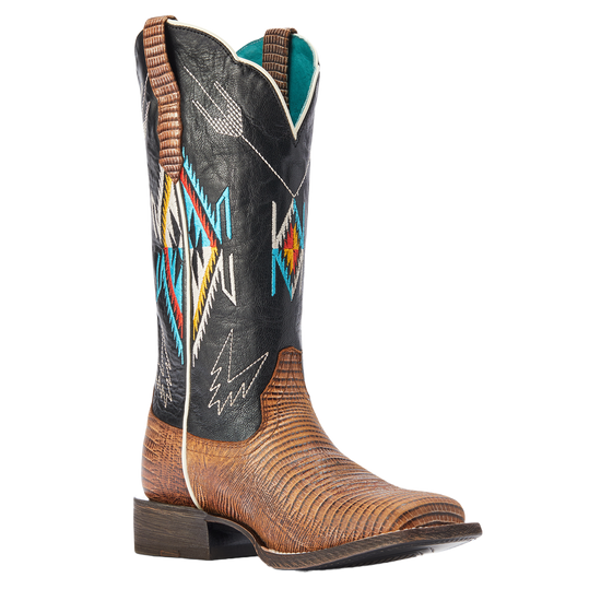 Ariat® Ladies Frontier Chimayo Kona Brown Western Boots 10042573
