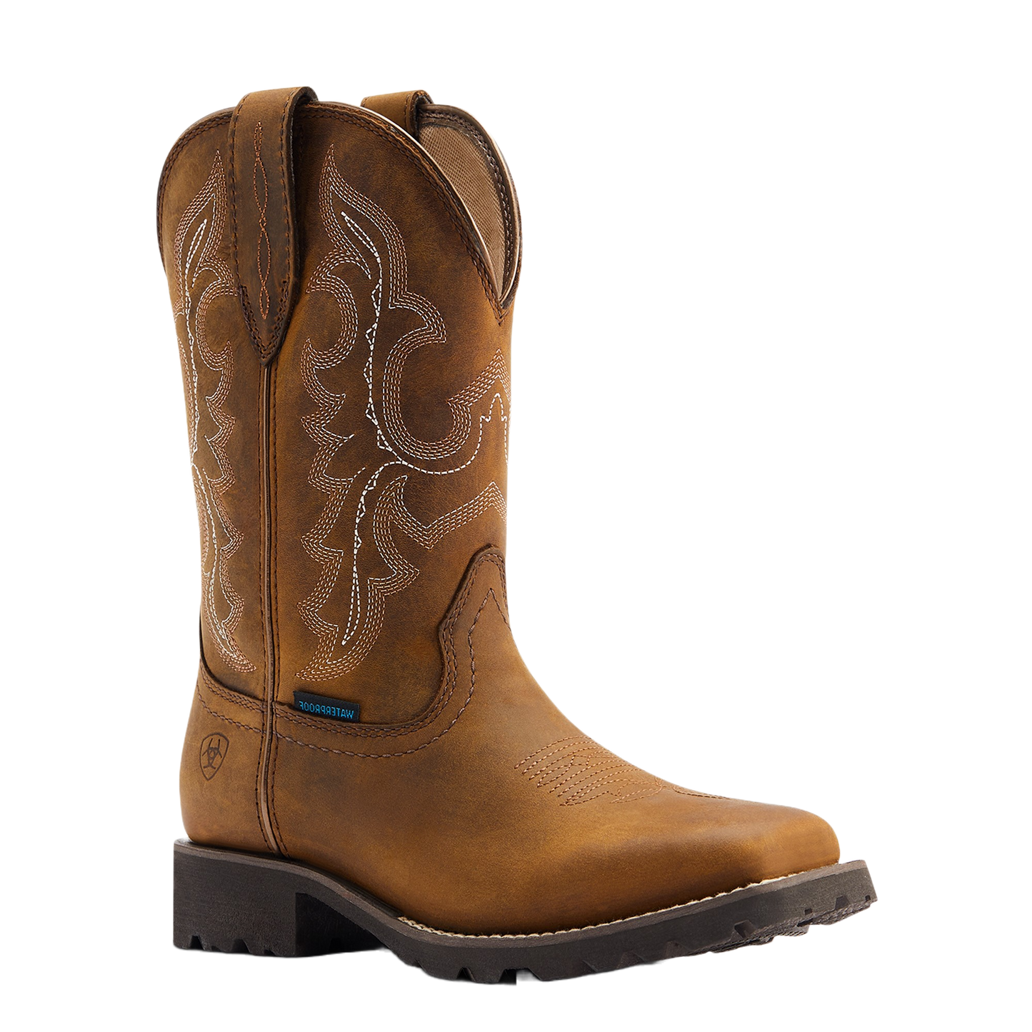 Ariat Ladies Unbridled Rancher H2O Oily Distressed Tan Boots 10044437