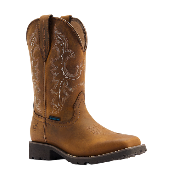 Ariat Ladies Unbridled Rancher H2O Oily Distressed Tan Boots 10044437