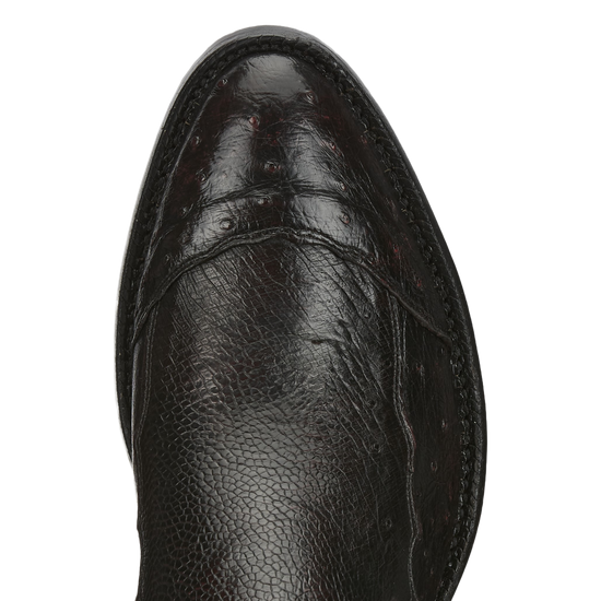 Tony Lama Men's Santiago Black Cherry Pieced  Boots MT0100