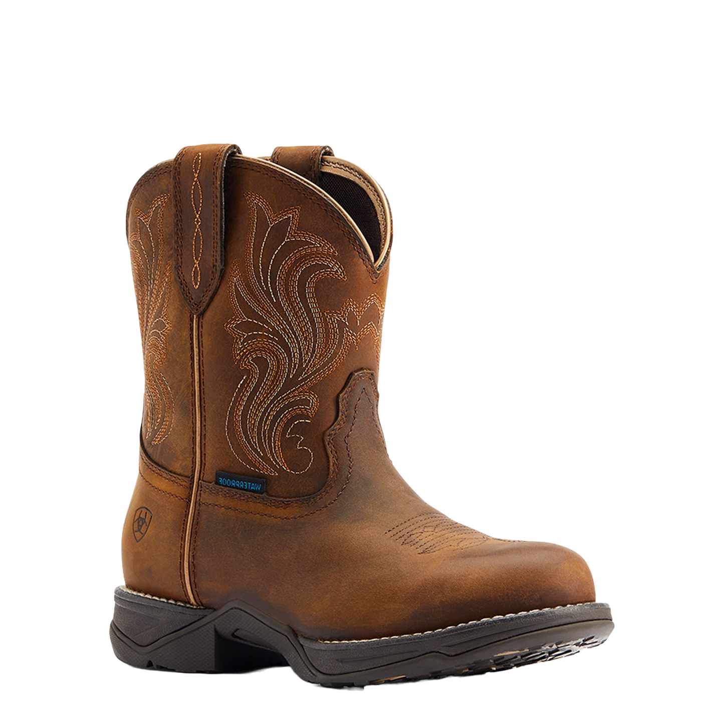 Ariat® Ladies Anthem H2O Round Toe Glazed Brown Boots 10044411