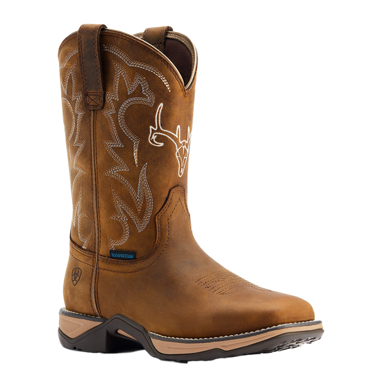 Ariat® Ladies Anthem Deer H2O Distressed Brown Boots 10042593
