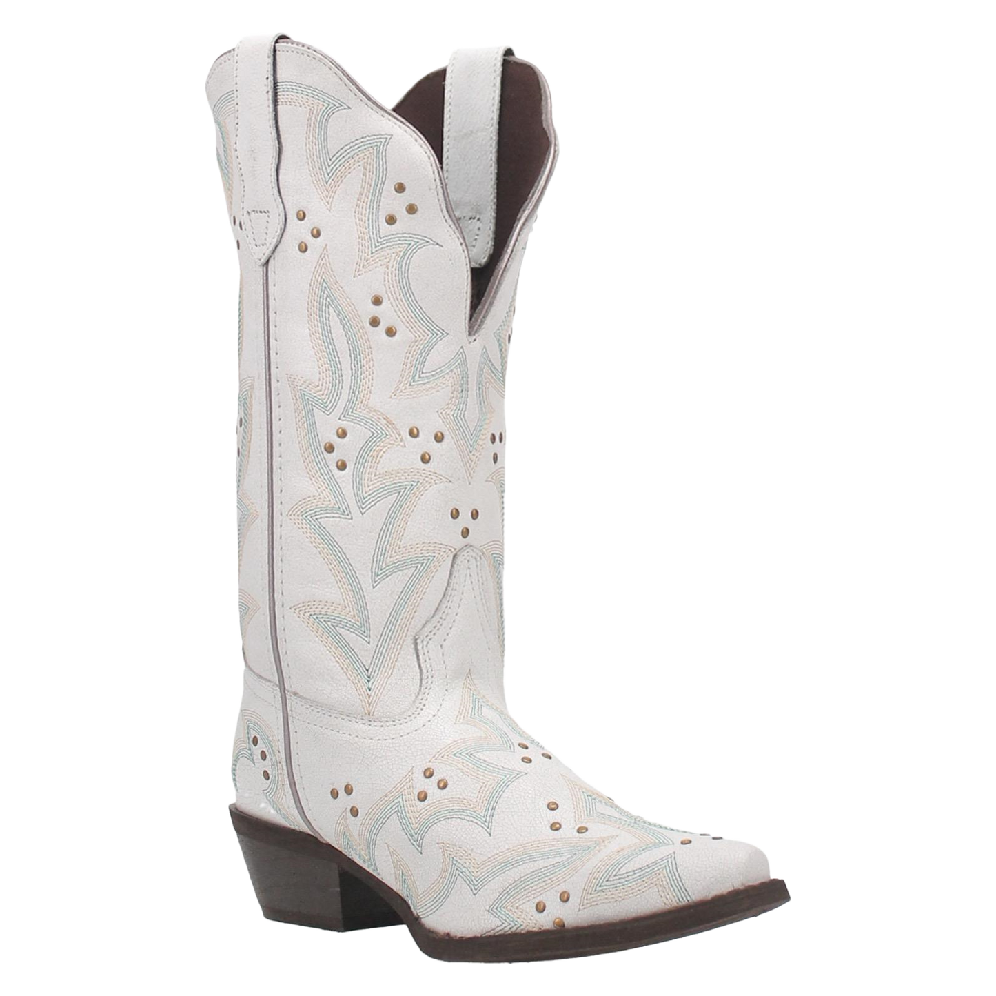 Laredo® Ladies Adrian Embroidered White Western Boot 52419