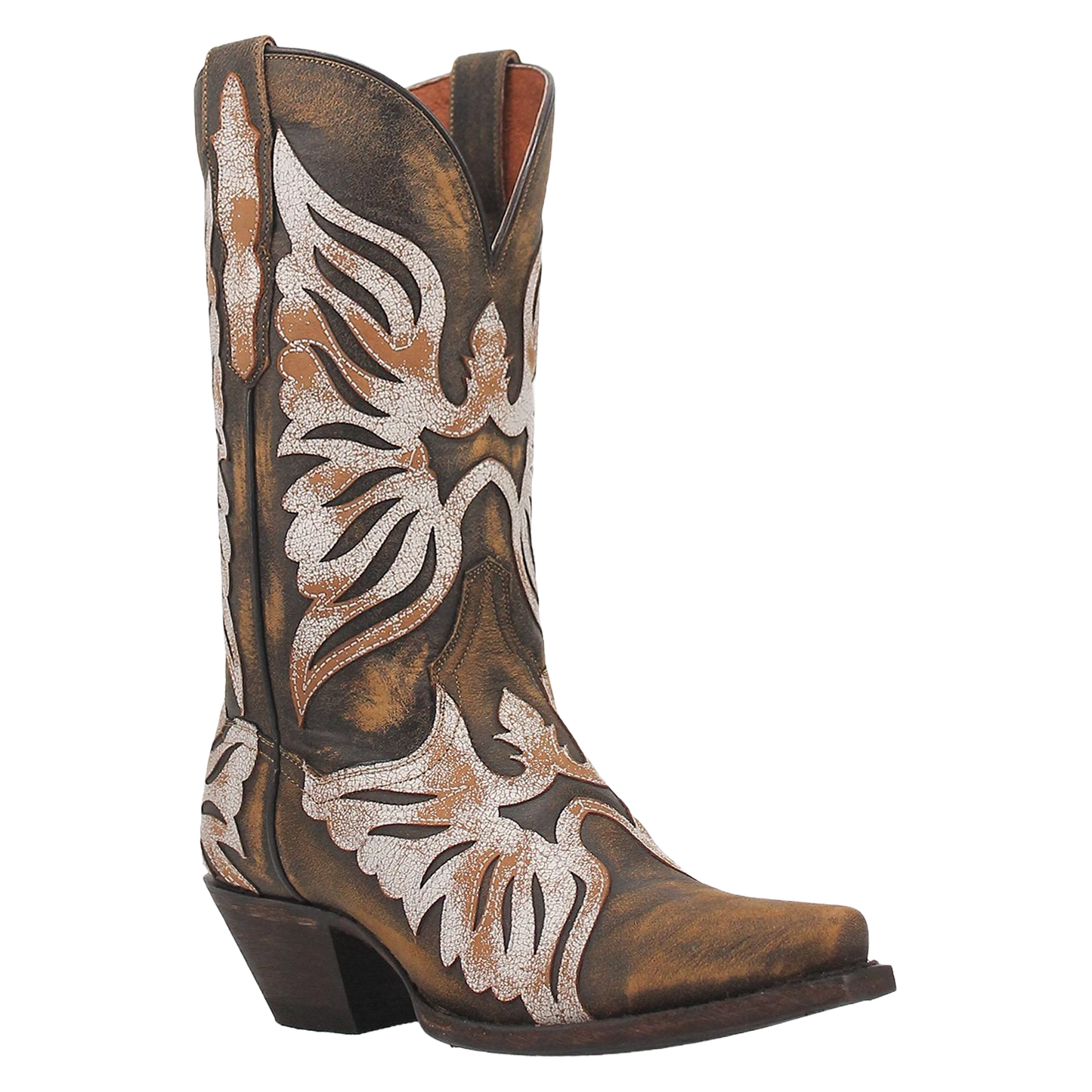 Dan Post® Ladies Ndulgence Snip Toe Brown Leather Boots DP4359