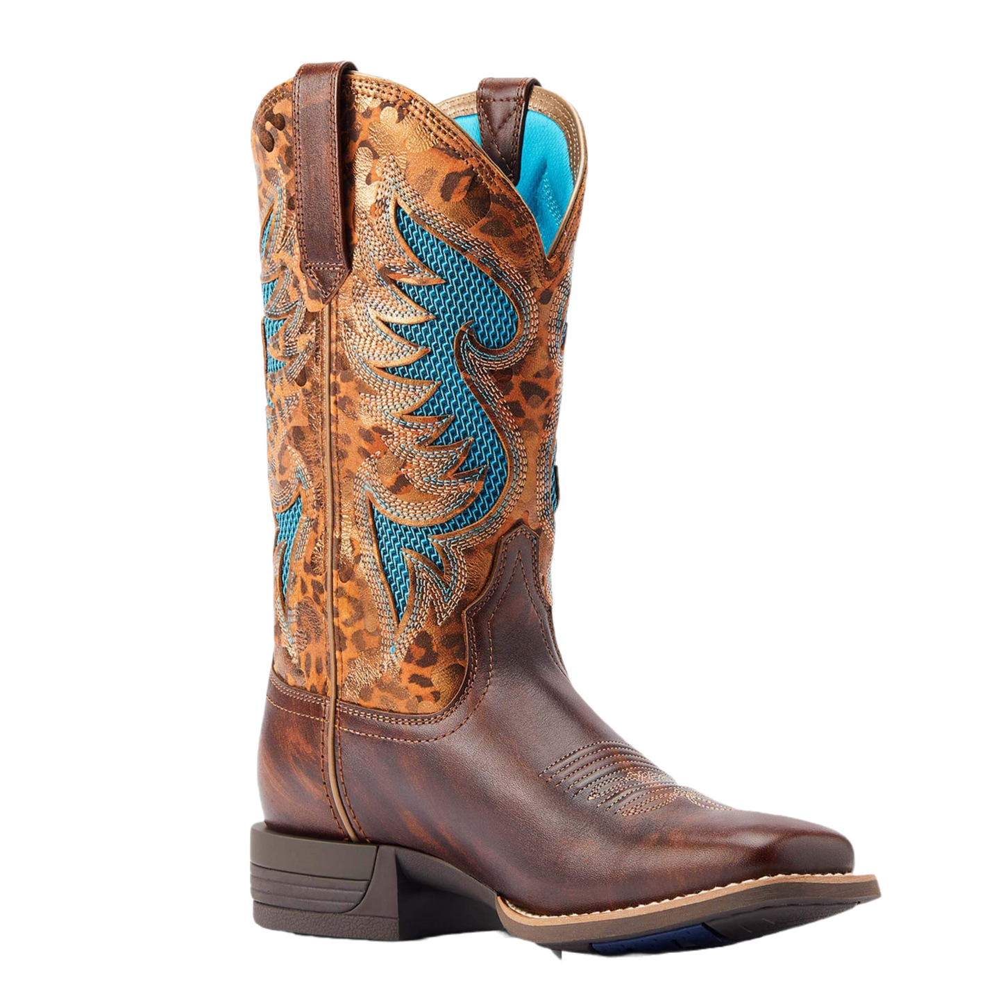 Ariat Ladies Pinto VentTEK 360 Gilded Leopard Brown Boots 10044506